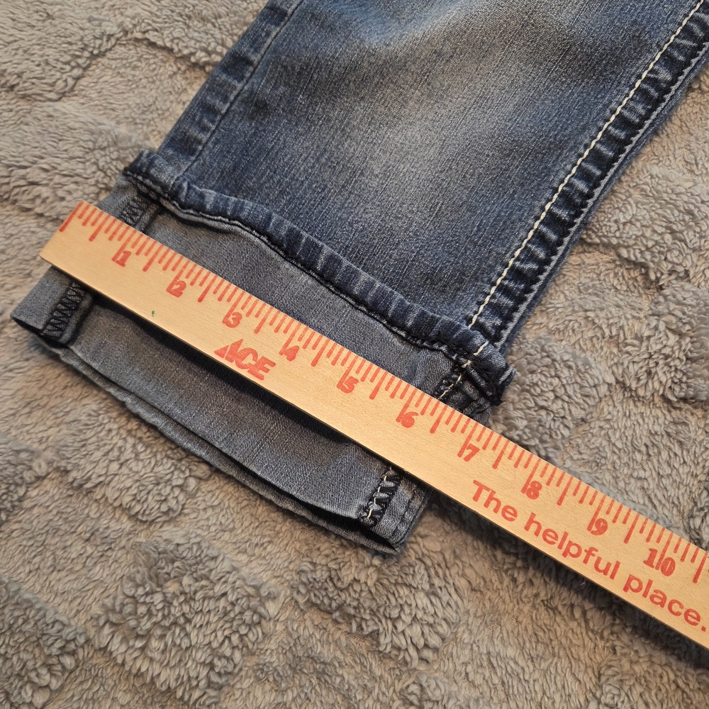 Bongo Jeans Womens 11W Embroidered Flap Pockets Y2K Retro Cute Flashback - Picture 6 of 10